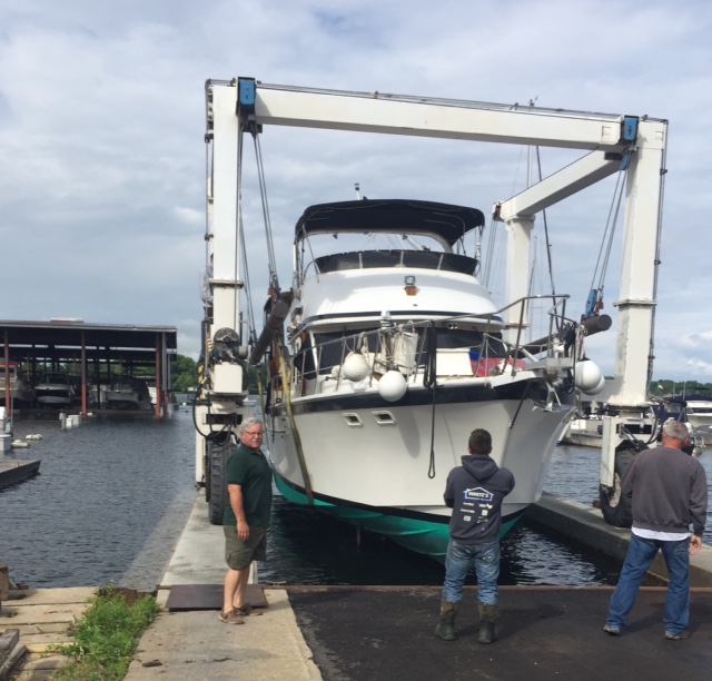 Bob inspecting the launch.jpg